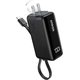 Anker 3-in-1 Power Bank (30W Fusion Built-In USB-C Cable) A1636 (черный)