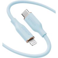 Anker PowerLine III Flow 641 A8662 USB Type-C - Lightning 60W 0.9 м (голубой)