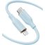 Кабель Anker PowerLine III Flow 641 A8663 USB Type-C - Lightning 60W 1.8 м (голубой)