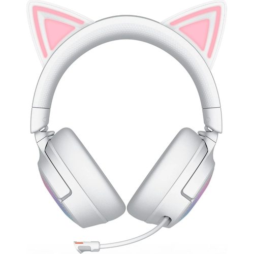 Игровые наушники Razer Kraken Kitty V3 Pro (белый)
