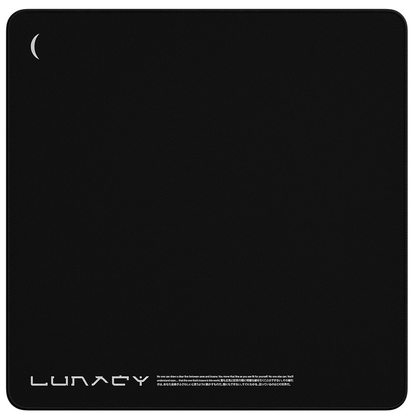 Коврик для мыши Lunacy CTRL Clear Black L (BMBL) (черный)