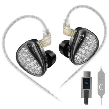 Наушники KZ ZA12 No Switches USB Type-C с микрофоном