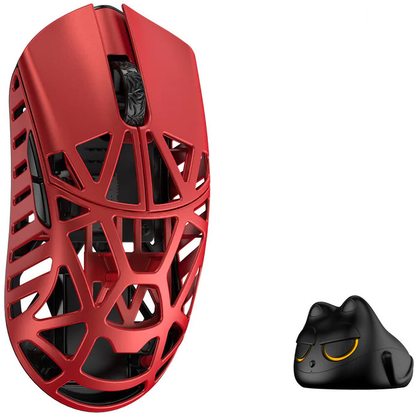 Игровая мышка Wlmouse Beast X Mini Pro Omron Side Slits (красный)