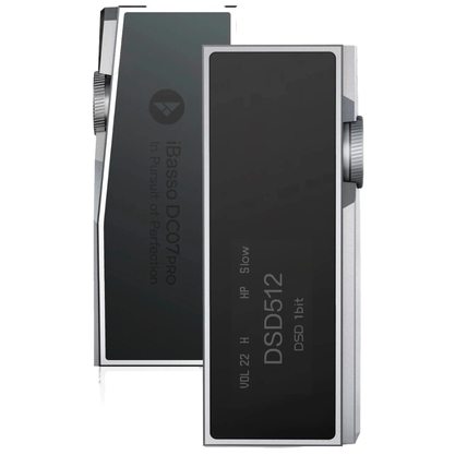 Портативный усилитель и ЦАП iBasso DC07PRO (серебристый)