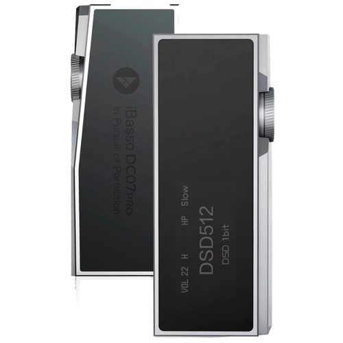 Портативный усилитель и ЦАП iBasso DC07PRO (серебристый)