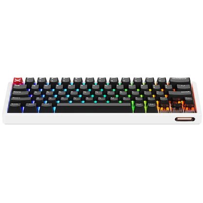 Игровая клавиатура Scyrox Xpunk 63 (белый/черный)