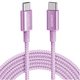 Anker A8756 USB Type-C - USB Type-C 100W 1м (фиолетовый)