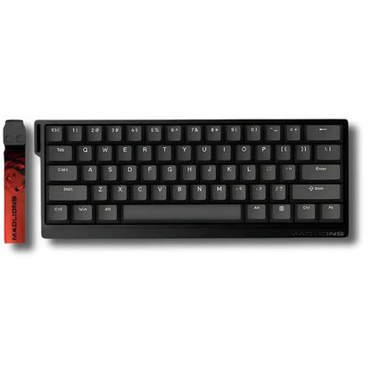 Игровая клавиатура MADLIONS MAD60 HE RGB Magnetic Amber Pro (черный)