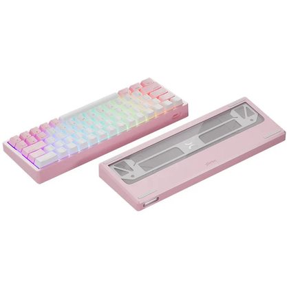 Игровая клавиатура Scyrox Xpunk 63 (белый/розовый)