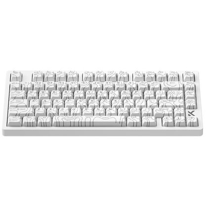 Игровая клавиатура Mchose Jet 75 Hall Effect Magnetic Switch (белый)