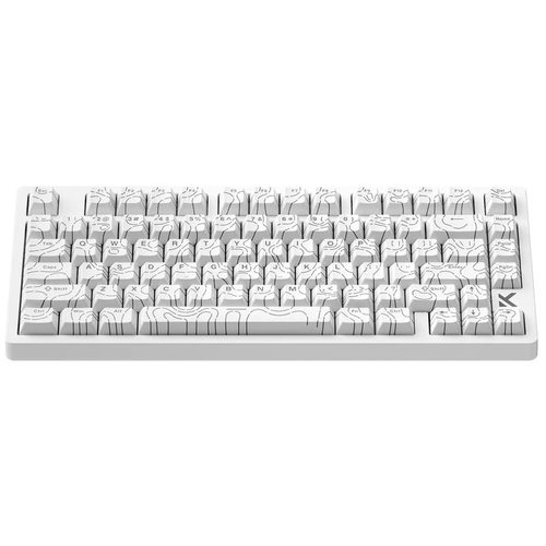 Игровая клавиатура Mchose Jet 75 Hall Effect Magnetic Switch (белый)