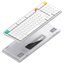 Игровая клавиатура Nuphy AIR100v3 Nova White Brown Nano Switch