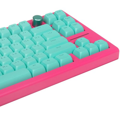 Игровая клавиатура IO by Red Square Type 84 (io283) (бирюзовый/розовый)