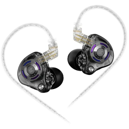 Наушники KZ Gale 3.5 мм без микрофона (черный)