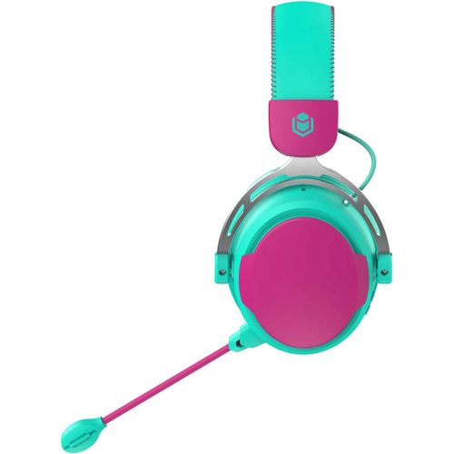 Наушники IO by Red Square Graphite 2 (бирюзовый/розовый)