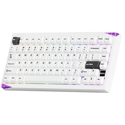 Игровая клавиатура Akko Mineral 01 VIA Stellar Rose (белый)