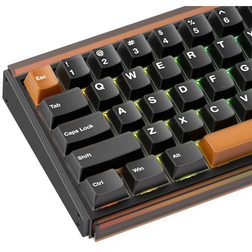 Игровая клавиатура AKKO RAY68 HE Magnetic Wired AstroAim Magnetic Switches (черный/коричневый)