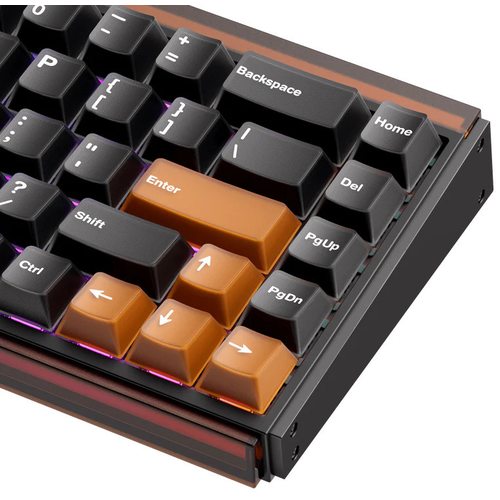 Игровая клавиатура AKKO RAY68 HE Magnetic Wired AstroAim Magnetic Switches (черный/коричневый)