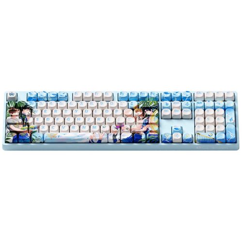 Игровая клавиатура Akko 5108B Plus Team Blue Rain