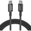 Кабель Anker A8756 USB Type-C - USB Type-C 100W 1м (черный)