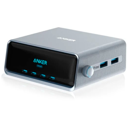Зарядное устройство Anker Prime A2345 250W GaN Charging Station (серебристый)