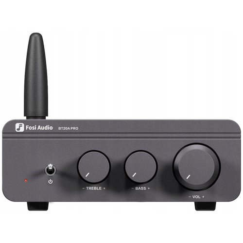 Портативный усилитель и ЦАП Fosi Audio BT20A Pro (48V/5A) (черный)