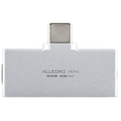 Портативный усилитель и ЦАП Kiwi Ears Allegro Mini (серебристый)