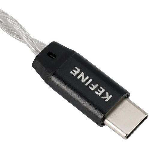 Наушники Kefine Klean с микрофоном USB Type-C (серебристый)