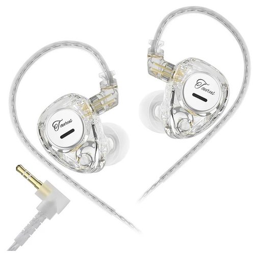 Наушники KZ Taurus без микрофона (прозрачный)