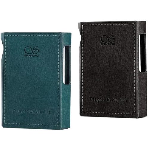 Чехол для плеера Shanling M1 Plus Leather Case (зеленый)