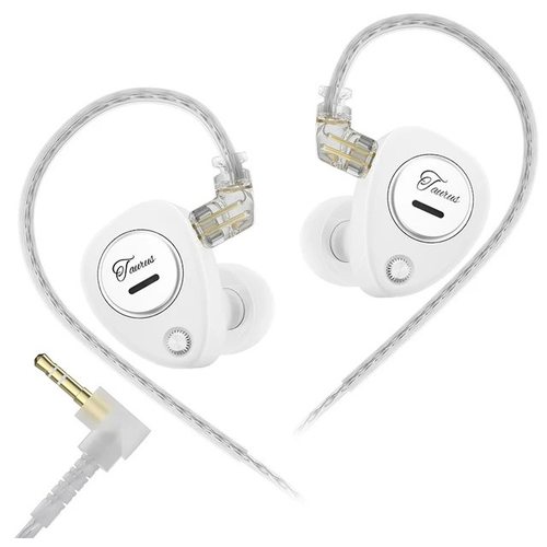 Наушники KZ Taurus без микрофона (белый)