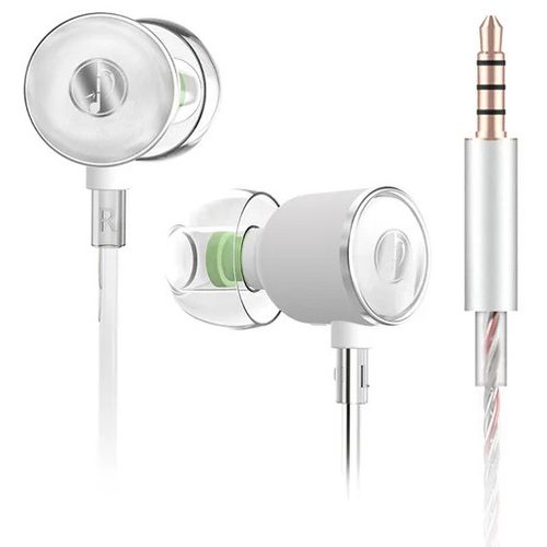 Наушники Zhulinniao Shuanghua Z2 3.5 мм (серебристый)