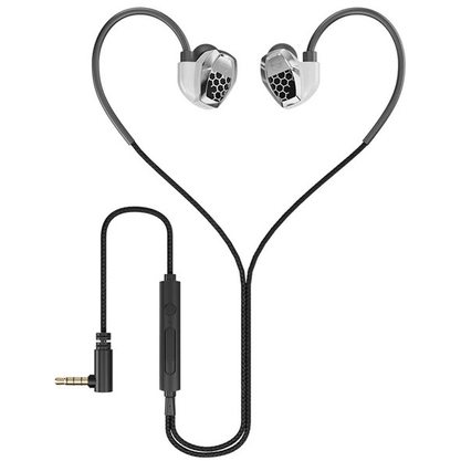 Наушники Zhulinniao QIlin ZG1 3.5 мм (серебристый)