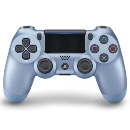 Уцененный товар Sony DualShock 4 v2 (синий-титан) (уценка)