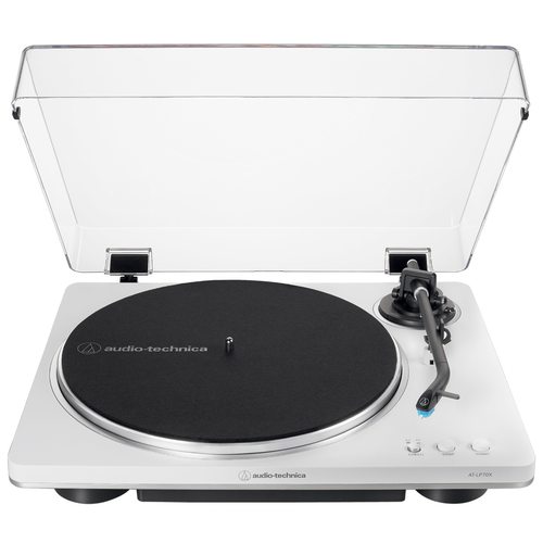 Виниловый проигрыватель Audio-Technica AT-LP70X (серебристый)