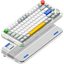 Игровая клавиатура Nuphy Kick75 Silver Nano Switch