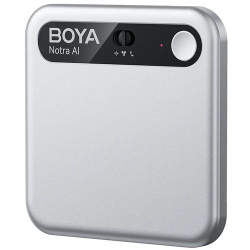 Диктофон BOYA Notra AI (серебристый)