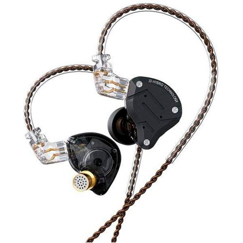 Наушники KZ ZS10 Pro без микрофона (черный)
