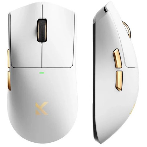 Игровая мышка Mchose K7 Ultra Lightweight Wireless (белый/золотой)