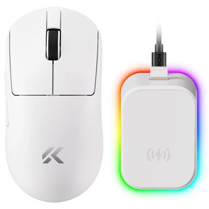 Игровая мышка Mchose A7 V2 Pro Plus Lightweight Wireless (белый)