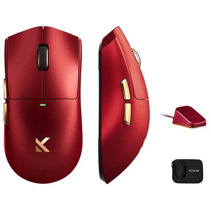 Игровая мышка Mchose K7 Ultra S Lightweight Wireless (красный/золотой)