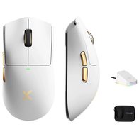Mchose K7 Ultra S Lightweight Wireless (белый/золотой)