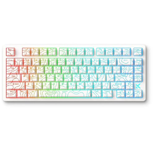 Игровая клавиатура Mchose Jet 75 Hall Effect Magnetic Switch (белый)