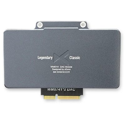 Портативный усилитель и ЦАП XDuoo WM8741 DAC CARD (серый)
