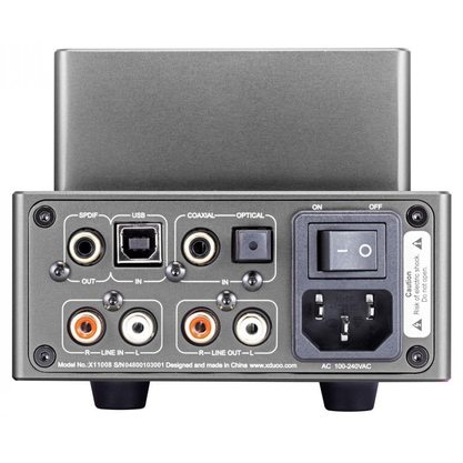Стационарный усилитель и ЦАП xDuoo TA-10R (серый)