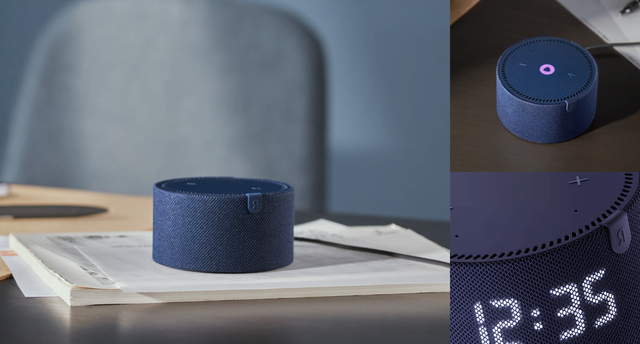 Яндекс Станция Мини 2 с часами YNDX-00020 (синий)