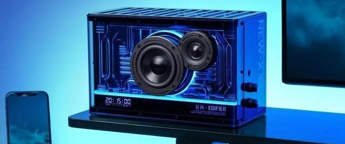 Edifier New-X Speaker - эффектная колонка с подсветкой
